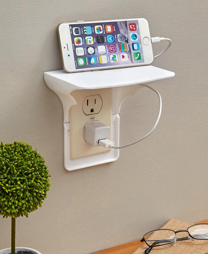 Outlet Shelf Wall Holder Set of 2