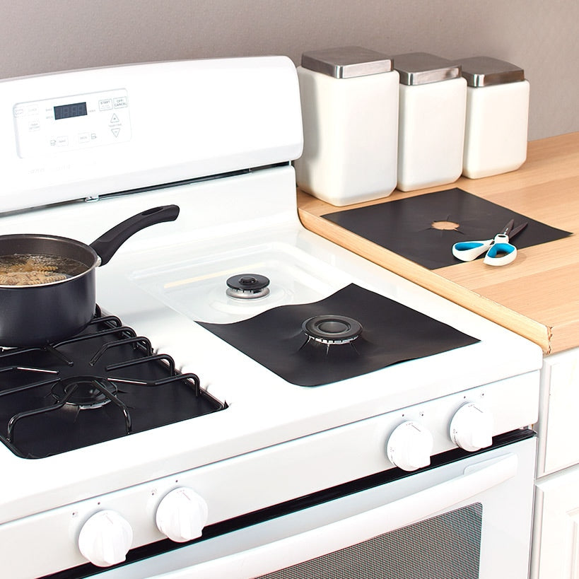 Gas Stove Cover and Protector - Set of 4