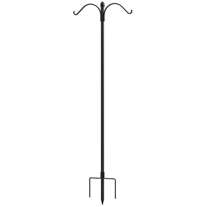 Double Arm Shepherd's Hook - 84 Inch