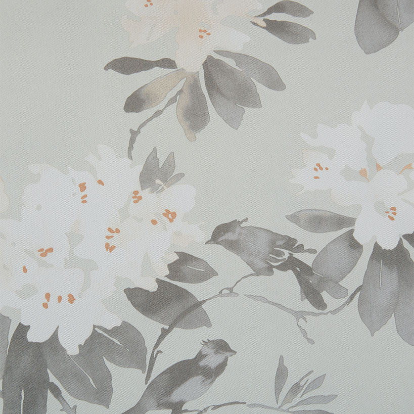 Floral Printed Blackout Curtains#select-color_seafoam