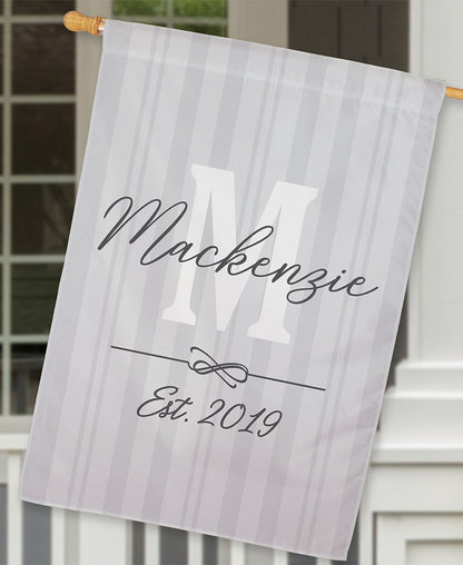 Personalized Double-Sided House Flags