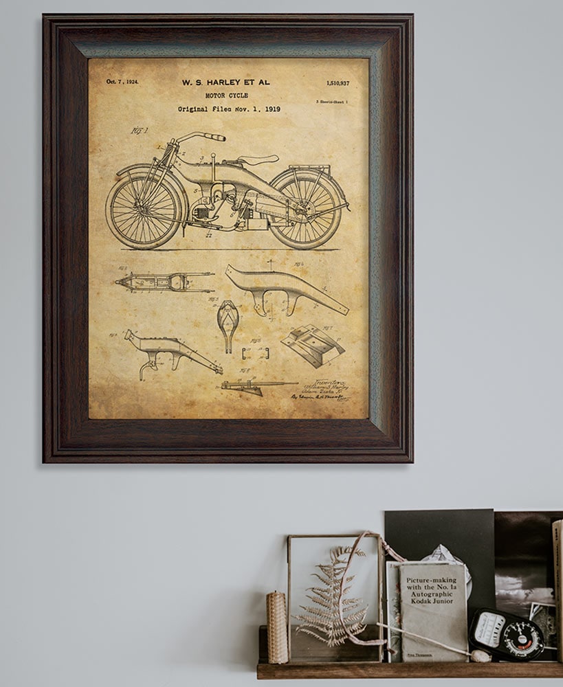 Personalized Patent Framed Wall Art