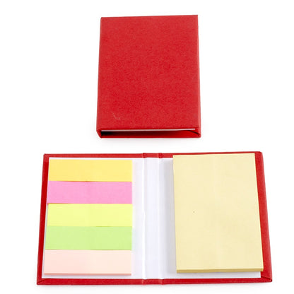 Multicolored Mini Sticky Notepads - Set of 8
