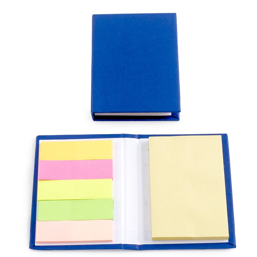 Multicolored Mini Sticky Notepads - Set of 8