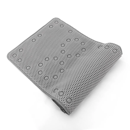 36 In. X 17 In. Non Skid Double Foam Bath Mat With 58 Suction Cups - 3 Colors