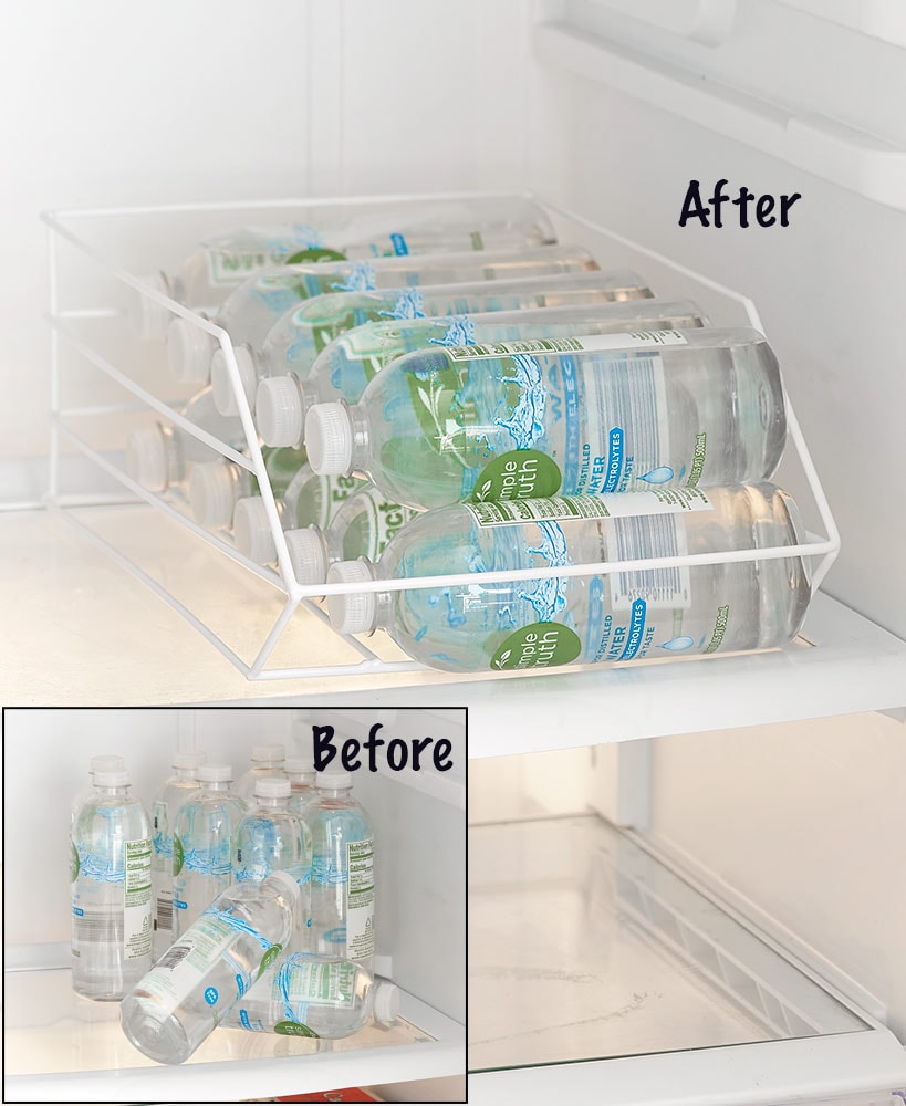 Metal Kitchen Water Bottle Organizer Rack#select-organizer_water-bottle