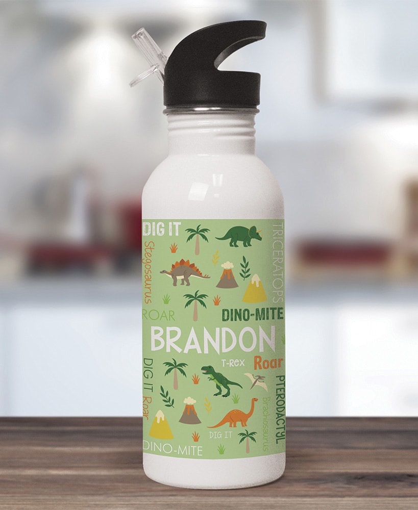 Personalized Kids' Word Art Collection Dino's and Unicorn