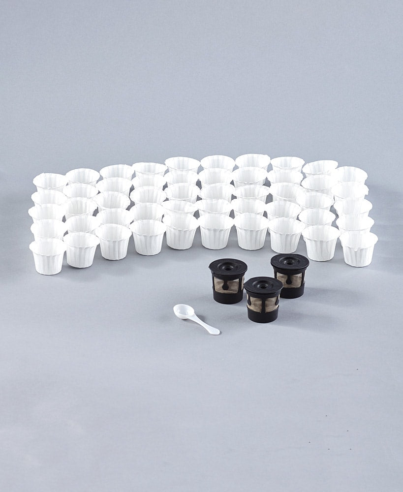 Reuseable Single Serve Coffee Pods or Disposable Coffee Paper Filters