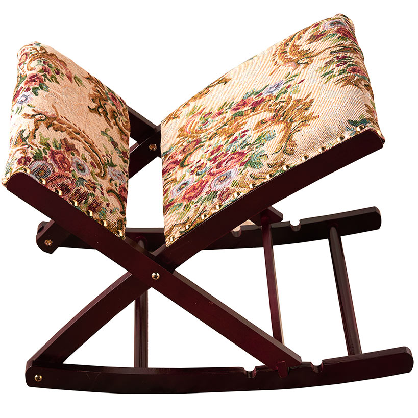 Foldable Upholstered Rocking Footrests