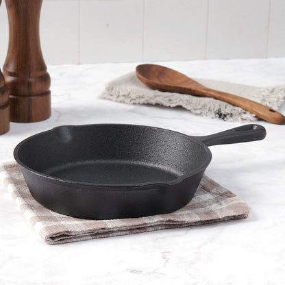 8" Cast Iron Pre Season Frying Pan