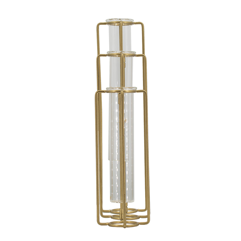 8.5x2.8x15.3 Oversized Pedestal Beaker Vase - image 4
