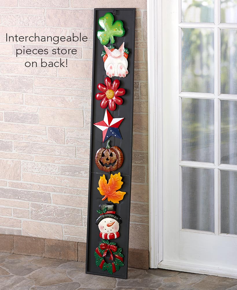 9-Pc. Interchangeable Welcome Sign
