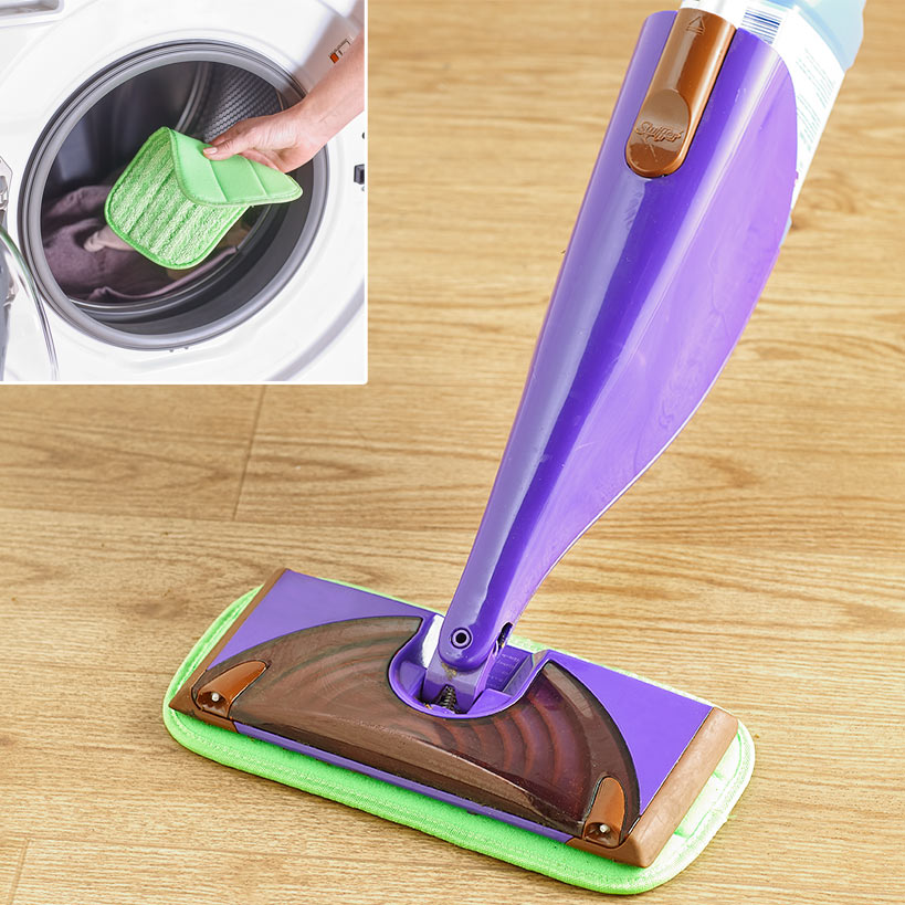 Wet Mop Reusable Washable Pads for Hardwood Floors and Tile