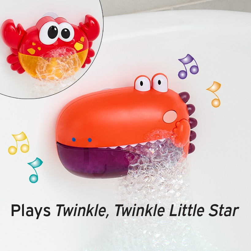 Kids' Musical Bath Bubble Blower - Fun Designs with Soothing Melodies