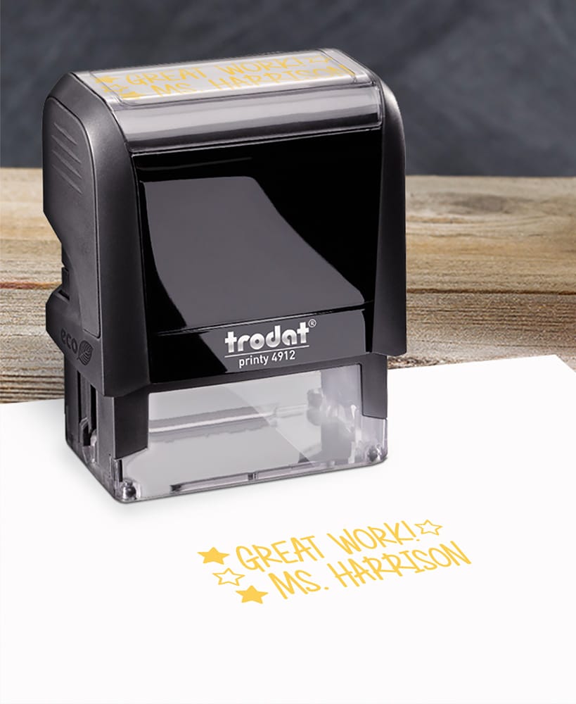 Personalized Teacher Stamps
