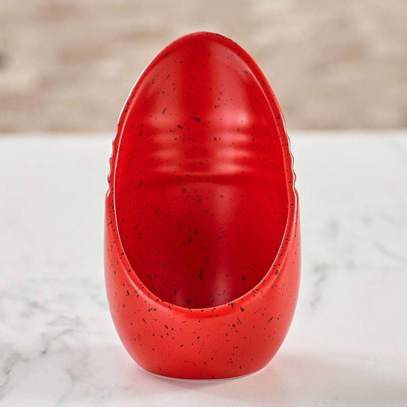 Speckled Upright Spoon Rest for Kitchen Countertop#select-color_barn-red