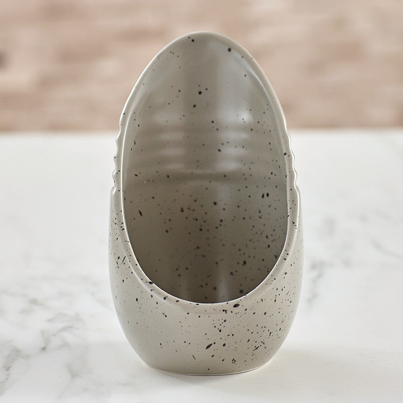 Speckled Upright Spoon Rest for Kitchen Countertop#select-color_gray