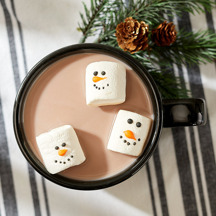 Christmas Marshmallow Snowman Candy Gift Bag