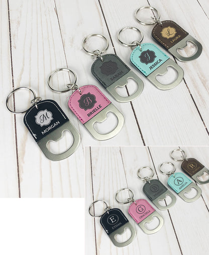 Personalized Bottle Opener Key Chains