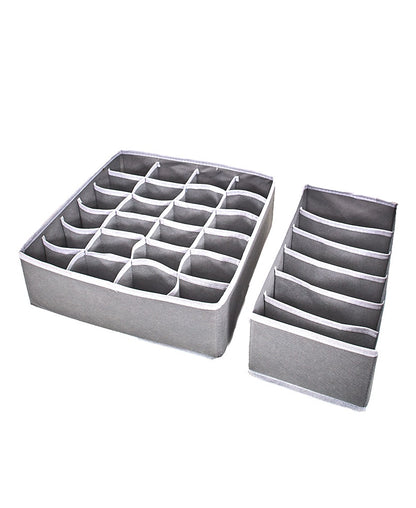 Closet and Household Drawer Organizers and Storage 15 or 30 Spaces