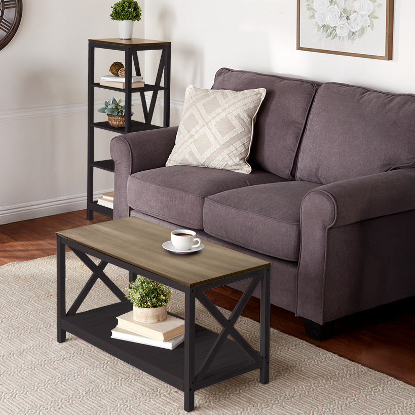 Two-Tone Farmhouse Living Room Collection