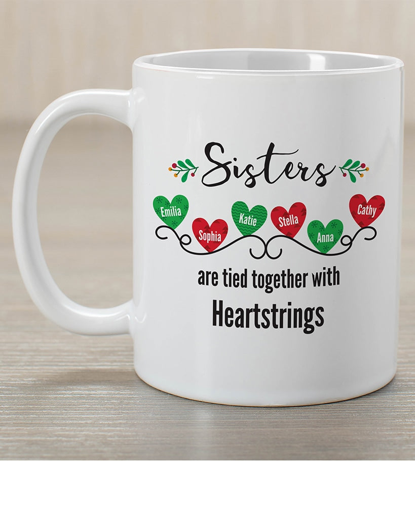 Personalized Heartstrings Coffee Mug or Ornament