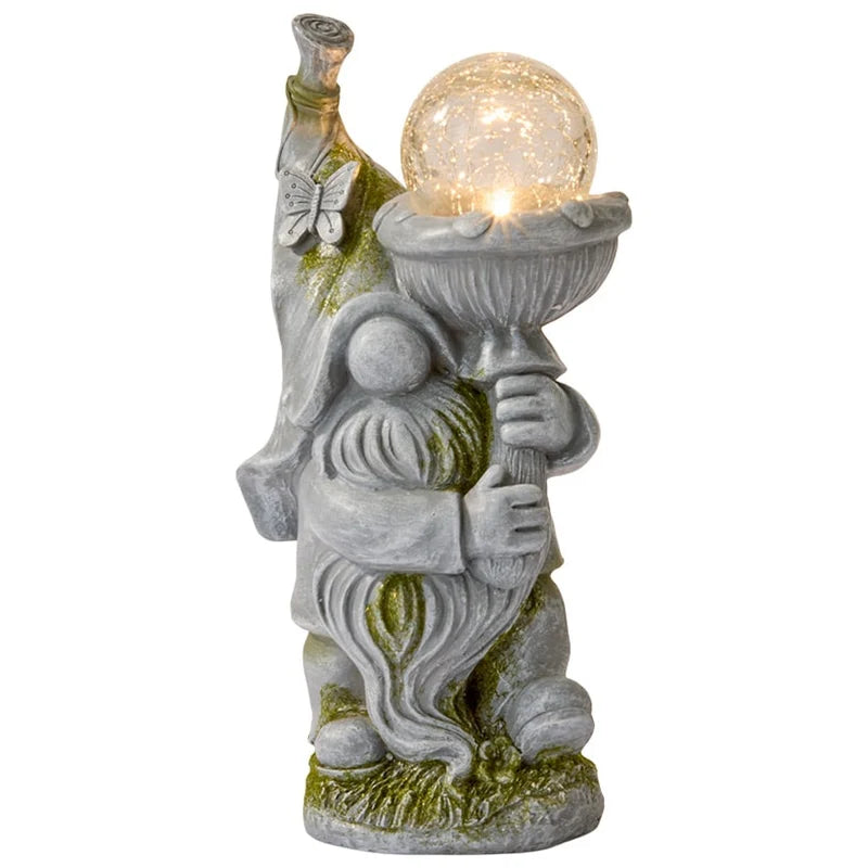 Enchanted Garden Statue Duo