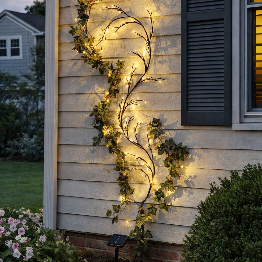 96 LED Ivy Branch Solar Light