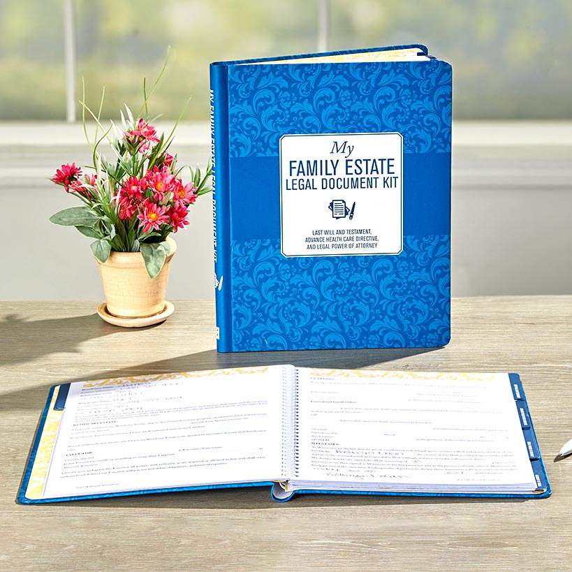My Family Estate Legal Document Kit - Last Will, Health Care, and More