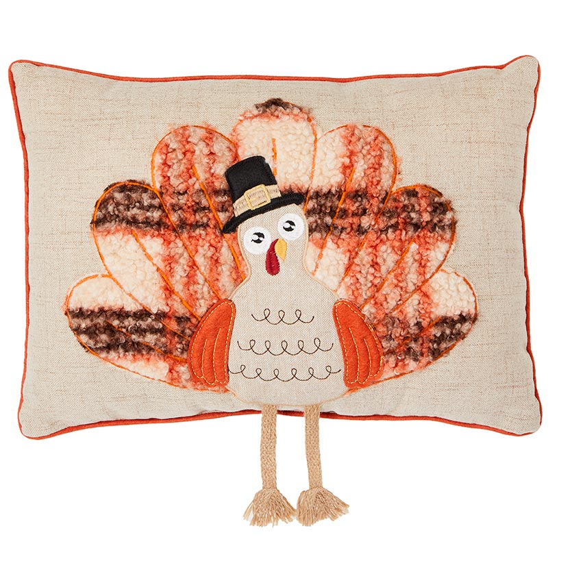 Autumn Plaid Accent Pillow