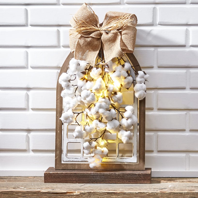 Country Cotton Boll Decor#select-item_swag
