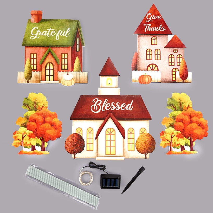 5-Pc. Lighted Village Stakes#select-stakes_lighted-village-stakes