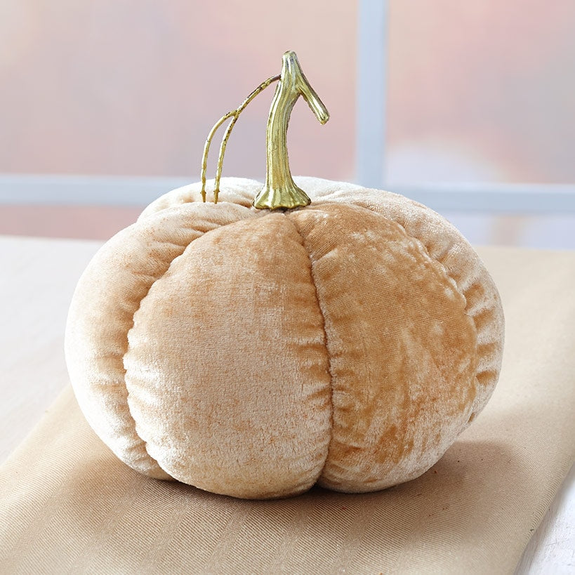 Cream and Gold Harvest Decor