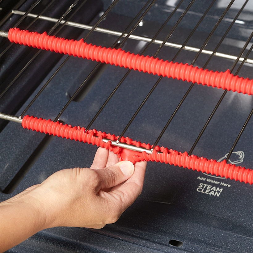Heat Resistant Silicone Oven Guard Rack Shield to Prevent Burns 2-Pk.