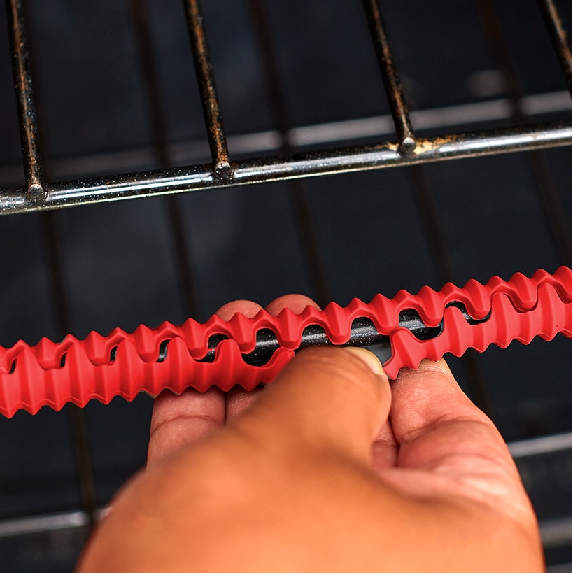 Heat Resistant Silicone Oven Guard Rack Shield to Prevent Burns 2-Pk.