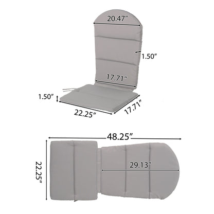 CHAIR CUSHION,Grey - image 2