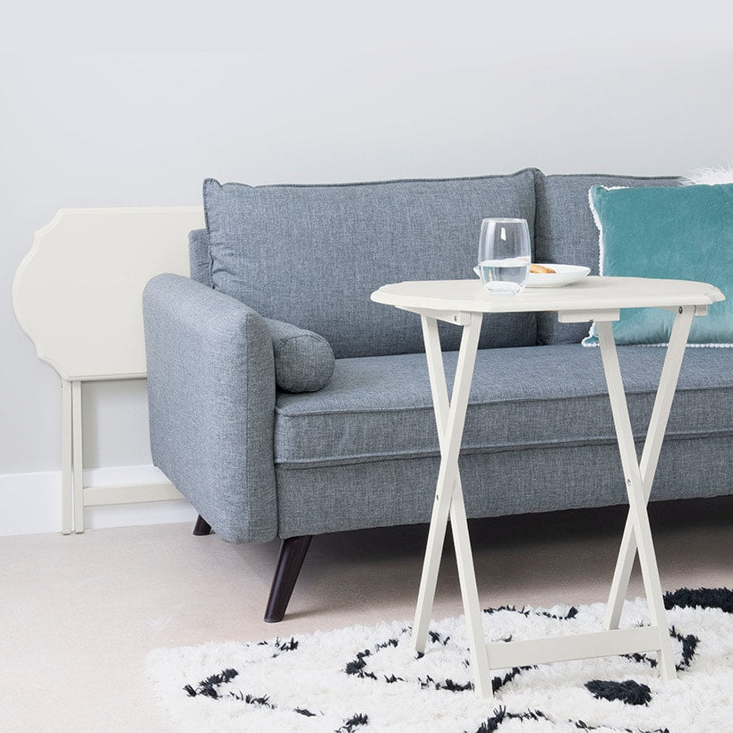 Folding Tables TV Trays Set of 2