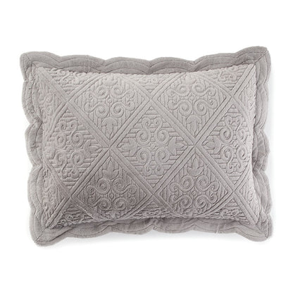 Plush Matelasse Pillow or Sham