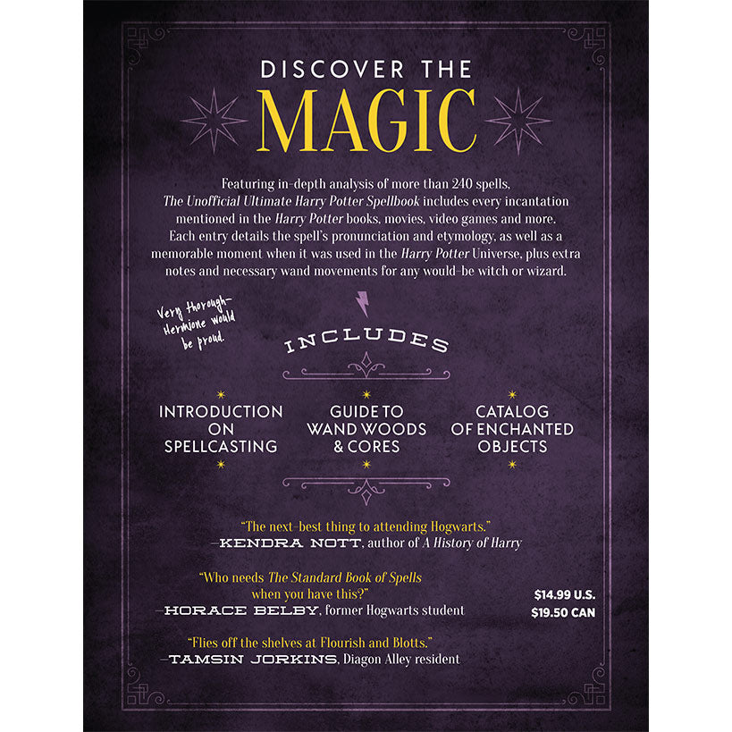 The Unofficial Harry Potter Spell Book