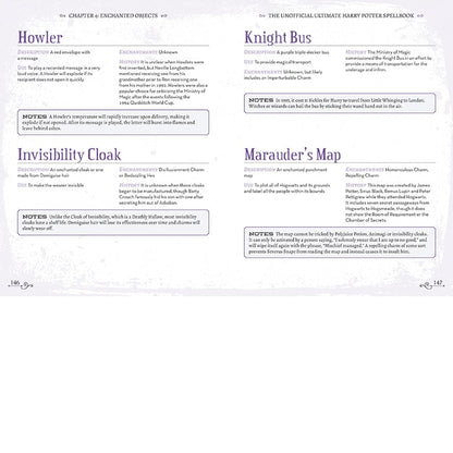The Unofficial Harry Potter Spell Book