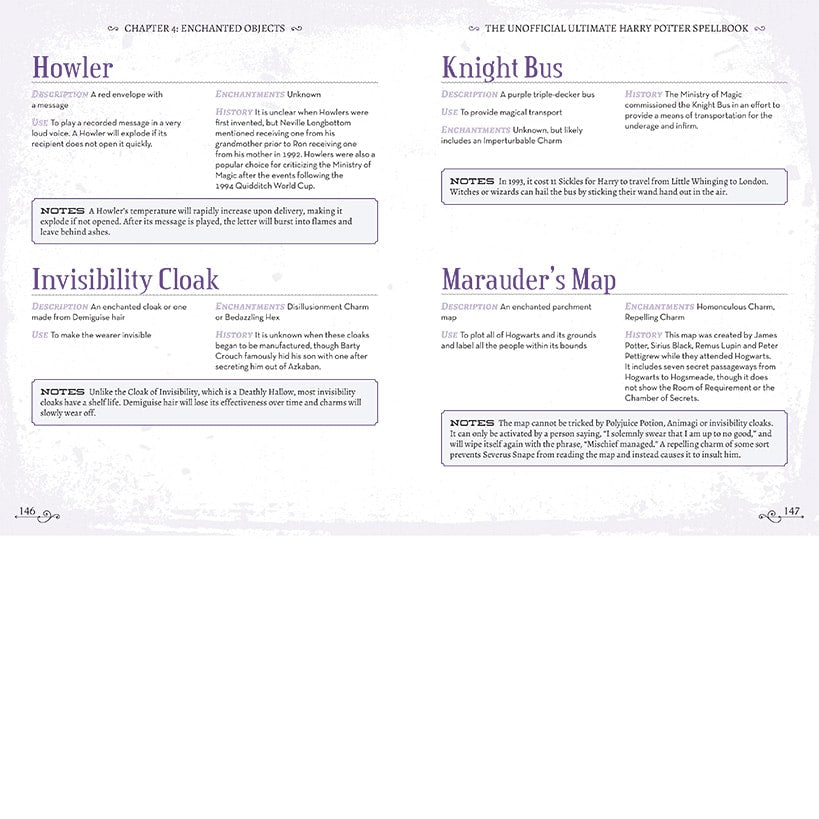 The Unofficial Harry Potter Spell Book