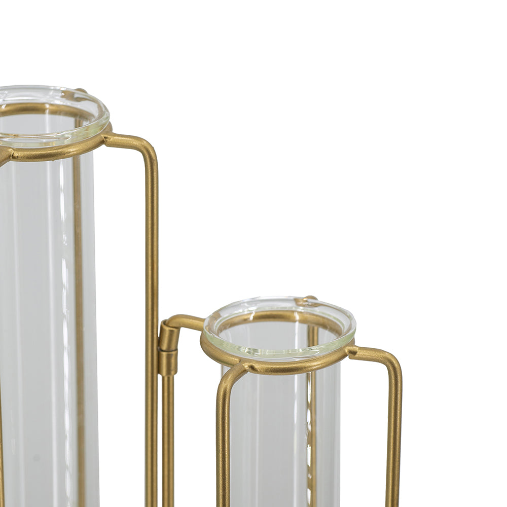 8.5x2.8x15.3 Oversized Pedestal Beaker Vase - image 12
