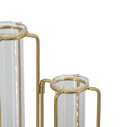 8.5x2.8x15.3 Oversized Pedestal Beaker Vase - image 12