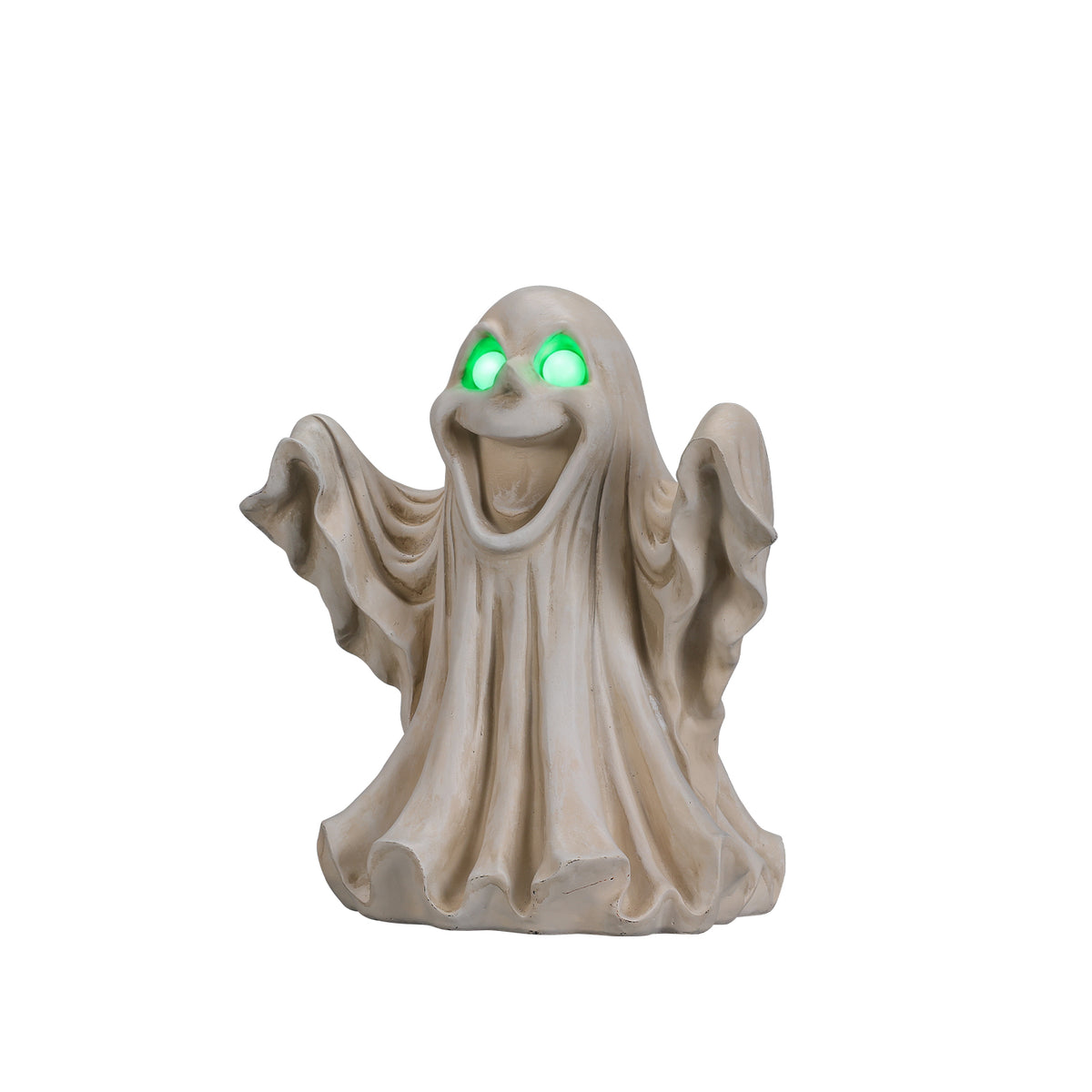 Halloween Ghost Figurine - LED Light Up with Glowing Eyes - image 8