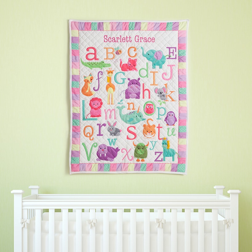 Personalized ABC Quilts