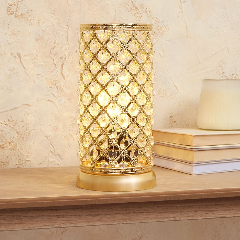 Radiant Silver or Gold Accent Lights - Oval or Cylinder#select-light_cylinder-gold