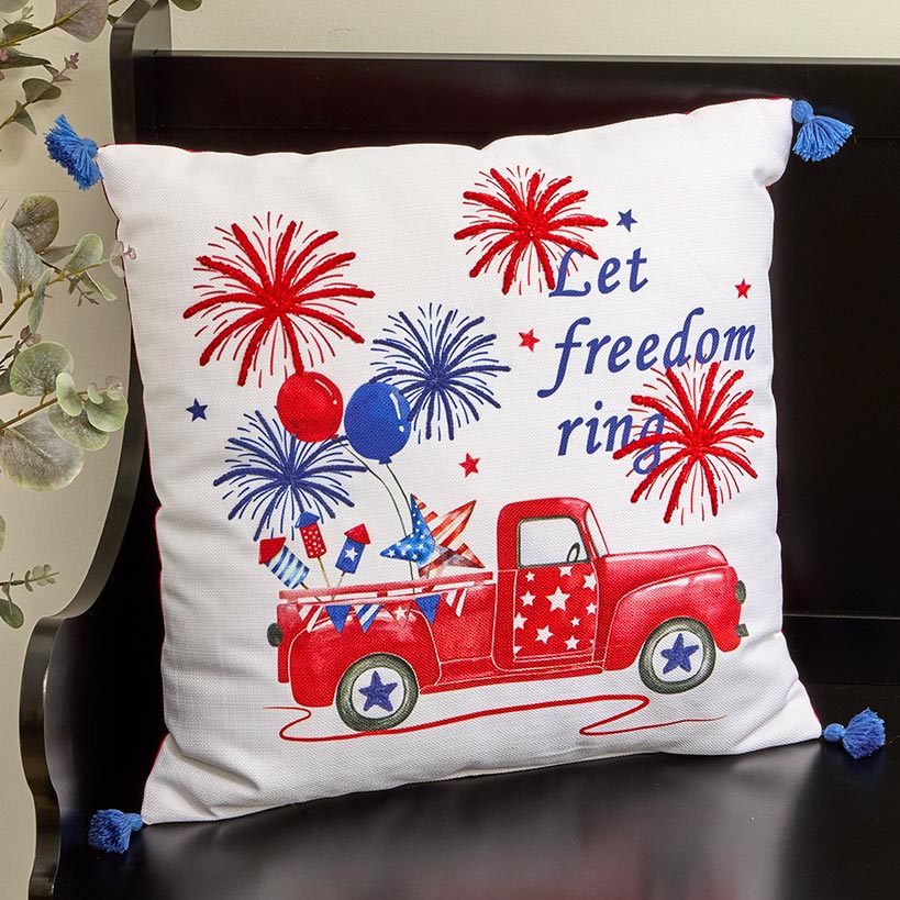 Americana Embroidered Accent Pillow#select-pillow_let-freedom-ring