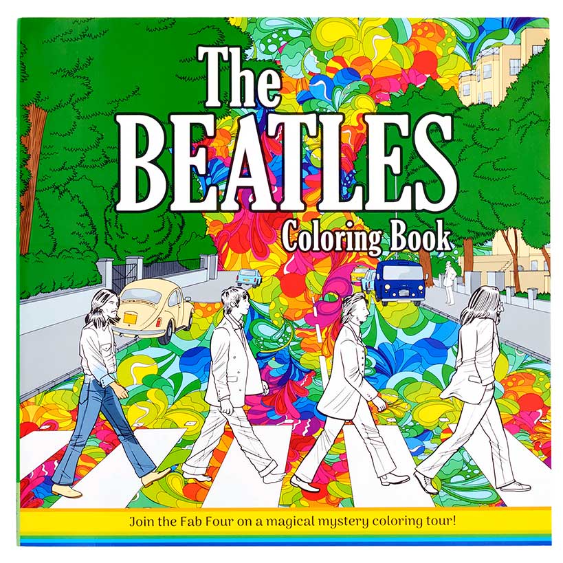 The Beatles or Elvis Adult Coloring Book Relaxation Stress Relief