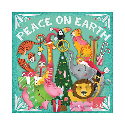 Christmas Advent Calendar with 24 Mini Puzzles and Surprise Ornament