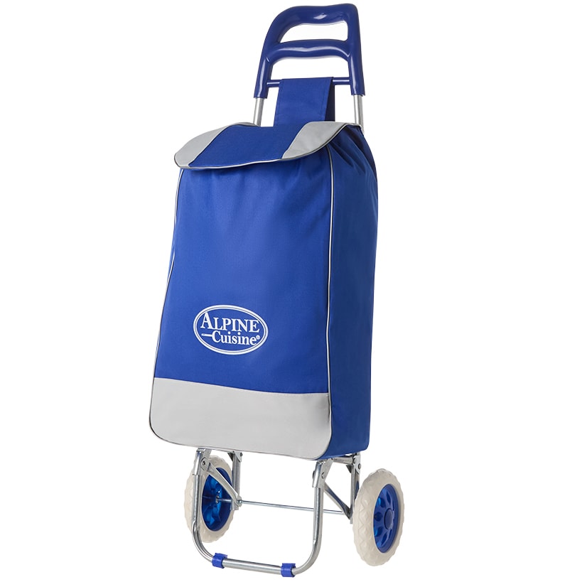 Alpine Cuisine Shopping Cart with Bag and Wheels